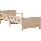 s produžetnim madracem s uzglavljem Smeđa 80 x 200 cm | shoptok.hr