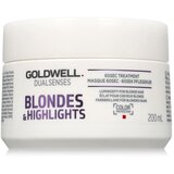Goldwell dualsenses blondes highlights 60 sec treatment maska za svetlo obarvane lase 500 ml Cene