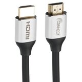 Connect HDMI Kabl, Aluminijumsko kućište, 24K20, 1,8m, Crni Cene