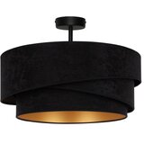  duolla - plafonski luster kobo 1xE27/15W/230V prečnik 45 cm crna | Eponuda.com