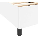  Krevetna konstrukcija s madracem Bijelo 140 x 190 cm tkanina | shoptok.hr