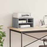  Stalak za pisač siva boja hrasta 40x32x22,5cm konstruirano drvo | Eponuda.com