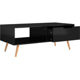  Stolić za kavu sjajni crni 100 x 49,5 x 43 cm konstruirano drvo | Eponuda.com