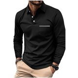 Betinno Massi Majice & Polo majice WXCX-1_Black Črna | Shoptok.si