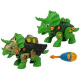  Dinosaur DIY zeleni sa zvukovima i svijetlom | shoptok.hr