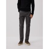 Reserved Slim fit cargo hlače - tamnosivo | shoptok.hr
