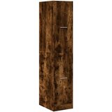 vidaXL Ormarić za lijekove boja dimljenog hrasta 30x41x144,5 cm drveni | shoptok.hr