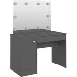 vidaXL stolić za šminkanje s led svjetlima 110x55x145 cm mdf sivi | shoptok.hr