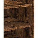  Noćni ormarić dimljena boja hrasta 45x50x50cm konstruirano drvo | shoptok.hr
