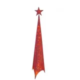 svetlucava jelka crvena 120 cm