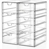 GOMAIHE 2x prozoren organizator za kozmetiko z 10 predali Cene