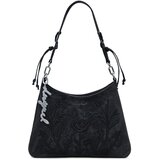 Desigual BAG_ROMEO_FLORAL TOTAL BL 25WAXP40 Crna Cijene