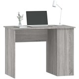  Pisalna miza siva sonoma 100x55x75 cm inženirski les | Shoptok.si