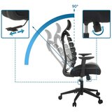 MID.YOU Pisarniški Stol Ergo Line Eco, Črna | Shoptok.si