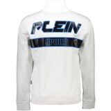 Plein Sport SWEATSHIRT WITH ZIP MAN WHITE | ePonuda.com