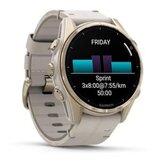 Garmin Fenix 8 3.3 cm (1.3) AMOLED 43 mm Digital 416 x 416 pixels Touchscreen Gold Wi-Fi GPS (satellite) | shoptok.hr