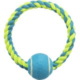 Trixie Igrača Obroč vrv s tenis žogico 6 cm/18 cm | Shoptok.si