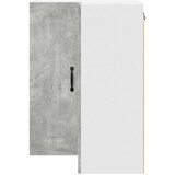 vidaXL Zidni kuhinjski ormarić s policom Betonski sivi 57 x 57 x 80 cm | shoptok.hr