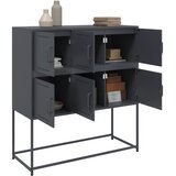  Komoda antracit 100,5 x 39 x 107 cm od čelika | Eponuda.com