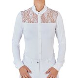 Busse Turnirska majica NOVARA II, z dolgimi rokavi, bela - M Cene