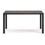 Kave Home Aluminijasta vrtna miza 77x150 cm Culip – u