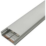 Mitea Lighting aluminijumski profil za led trake sivi nadgradni set sa difuzorom 10x30x2000mm M3010-A Cene