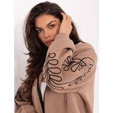 RELEVANCE Sweatshirt-RV-BL-A911.22-dark beige Cene