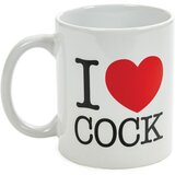 Spencer and Fleetwood I Love Cock - šalica (crna) | shoptok.hr