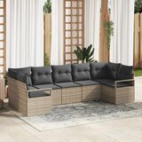  Sjedeća garnitura za vrt 7 kom. poliratan 289 x 122 x 85 cm | shoptok.hr
