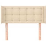  Uzglavlje s ušima krem 83x16x78/88 cm od tkanine | Eponuda.ba