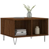  Stolić za kavu Smeđa hrasta 60x50x36,5 cm konstruirano drvo | shoptok.hr