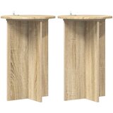  Stalak za biljke 2 pcs Hrast sonoma Ø40 x 60 cm | shoptok.hr