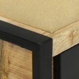 vidaXL klupa ormar 100x35x50 cm čvrsto drvo hrapavo mango | shoptok.hr