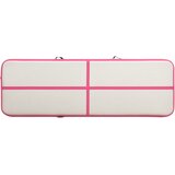  Strunjača na napuhavanje s crpkom 400 x 100 x 15 cm PVC roza | shoptok.hr