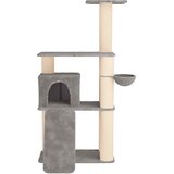 Mačje drvo s sisalnim postoljima za grebanje Svjetlosiva 173 cm | shoptok.hr