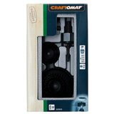 CRAFTOMAT Set kron za vrtanje (11 -del., 22 mm - 68 mm, Jeklo, Globina reza: Maks. 23 mm) | Shoptok.si