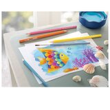  BOJE DRVENE-VODENE 48BOJA PLUS KIST PLUS ŠILJILO AQUARELL FABER CASTELL 114448 BLISTER | Shoptok.si