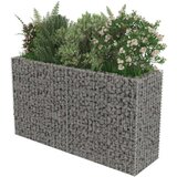 vidaXL Gabionska sadilica od pocinčanog čelika 180 x 50 x 100 cm | shoptok.hr