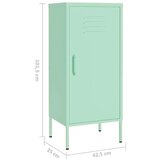 vidaXL Ormarić za pohranu boja mente 42 5 x 35 x 101 5 cm čelični | shoptok.hr