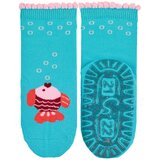 Sterntaler Nogavice z nedrsečim podplatom 8022108 - turkizne - vel. 27/28 | Shoptok.si