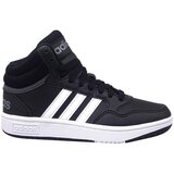Adidas sportske tenisice GW0402 HOOPS MID 3.0 K M crna 29 | shoptok.hr