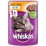 whiscas purina hrana za odrasle mačke whiskas, piletina u želeu, 100g Cene