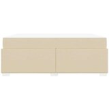  Okvir za krevet Krema 180 x 200 cm tkanina | shoptok.hr