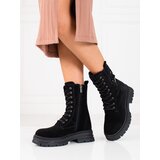 SHELOVET women's high trappers made of natural leather | shoptok.hr