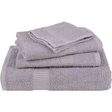 vidaXL Komplet brisač 6-delni siva 360 gsm 100% bombaž | Shoptok.si