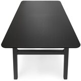 Woodman Raztegljiva jedilna miza z dodatno ploščo v hrastovem dekorju 90x180 cm Curved – | Shoptok.si