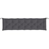  Jastuci za vrtnu klupu 2 kom antracit 200x50x7cm tkanine Oxford | Eponuda.com