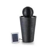 Liquitorre, solarna fontana, 200l/h, solarni panel, 2W, baterija, LED svjetlo, polyresin