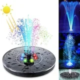 baštenska solarna rgb fontana