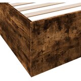  Okvir za krevet boja hrasta 200x200 cm konstruirano drvo | shoptok.hr